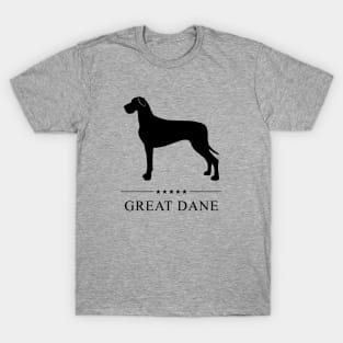 Great Dane Black Silhouette T-Shirt